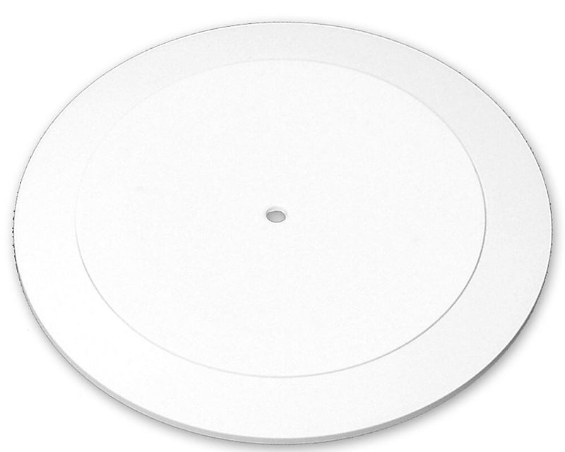 Azar Displays 15" Plastic Revolving Display Sloped Base White