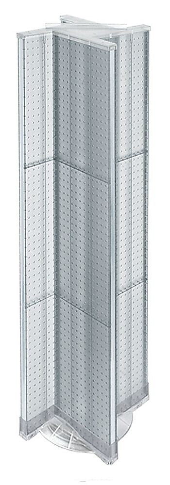 Azar Displays 13.5" x 60" Pegboard Display Pinwheel Spinner Clear