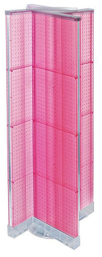 Azar Displays 16" x 60" Pegboard Floor Display Pink
