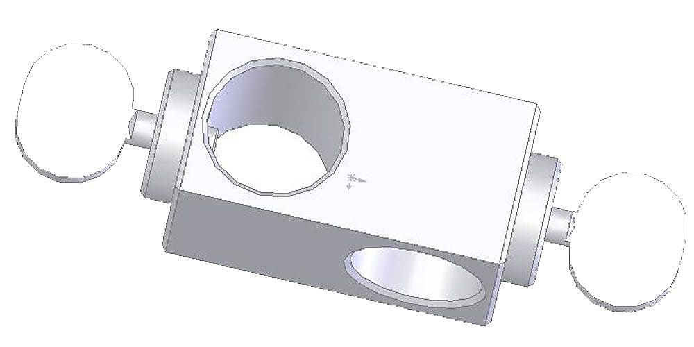 DWI Aluminuim Rod Clamp 2.75"