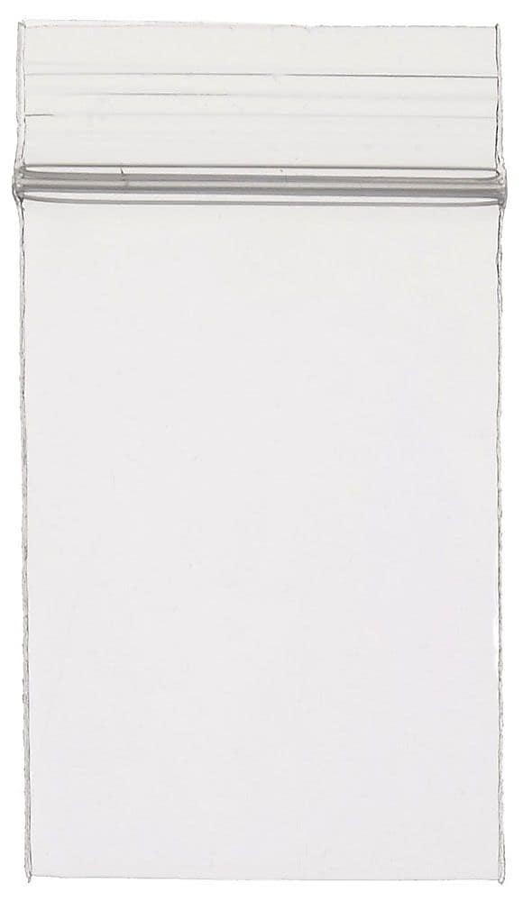 2" x 5" Reclosable Poly Bags, 2 Mil, Clear, 1000/Carton (3530A)