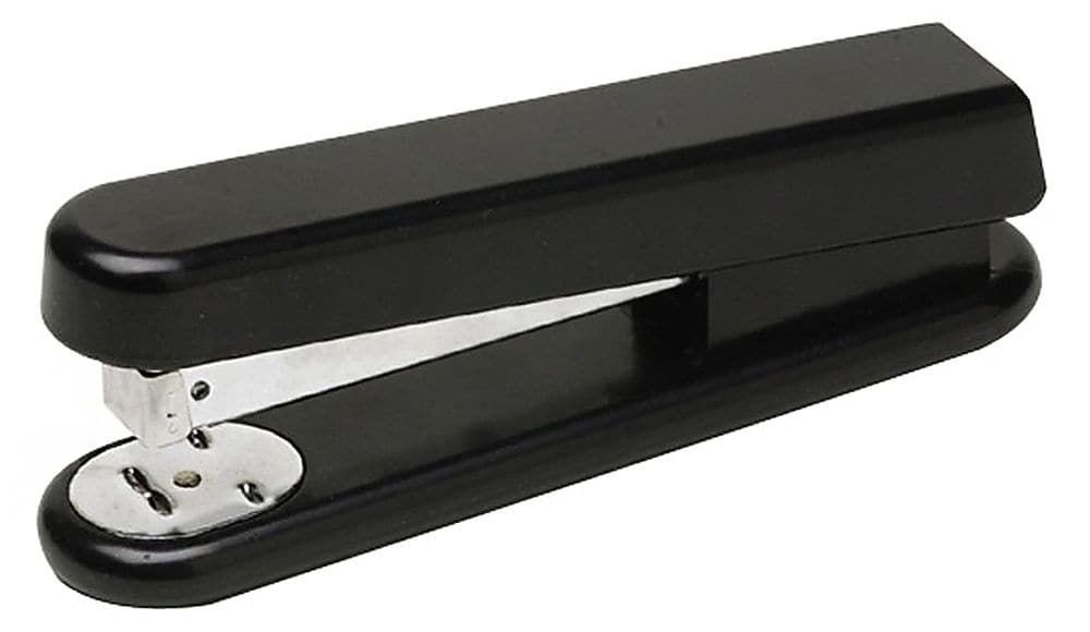 AbilityOne Skilcraft Standard Full Strip Stapler, 20 Sheets/20 lb., Black