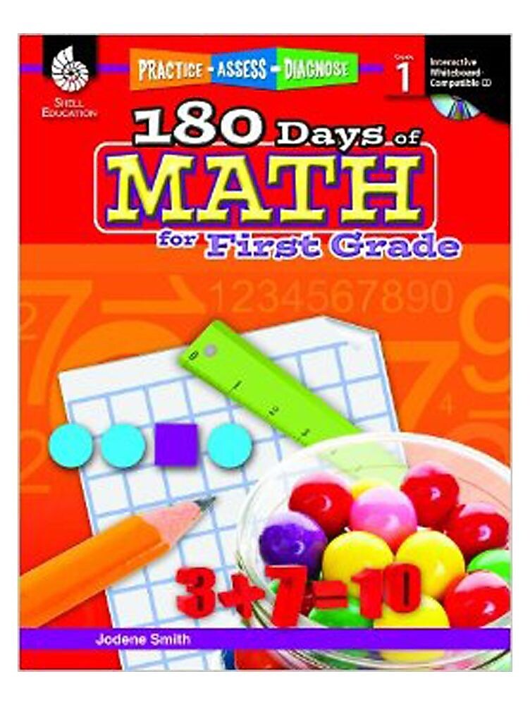 Practice, Assess, Diagnose: 180 Days of Math for First Grade