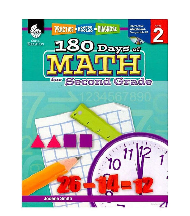 Practice, Assess, Diagnose: 180 Days of Math for Second Grade