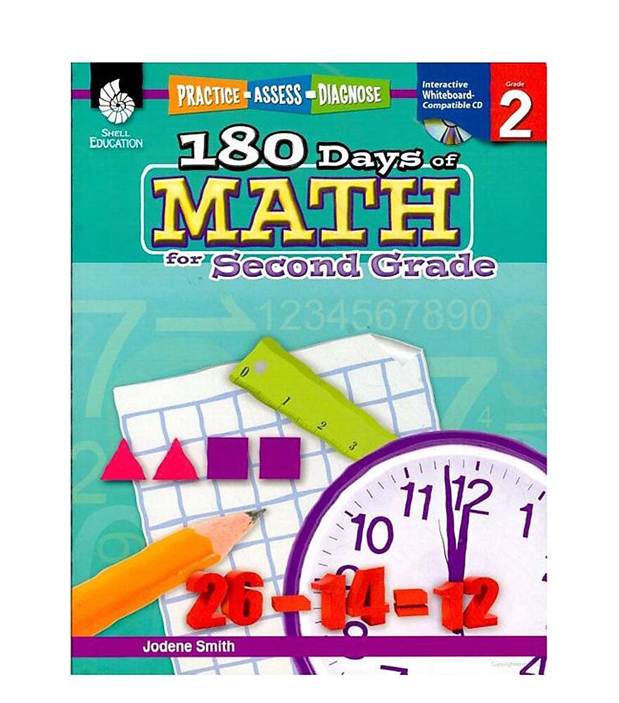 Practice, Assess, Diagnose: 180 Days of Math for Second Grade