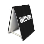 Metrix 20" x 33" E Aire Frame with Welcome Sign, Black