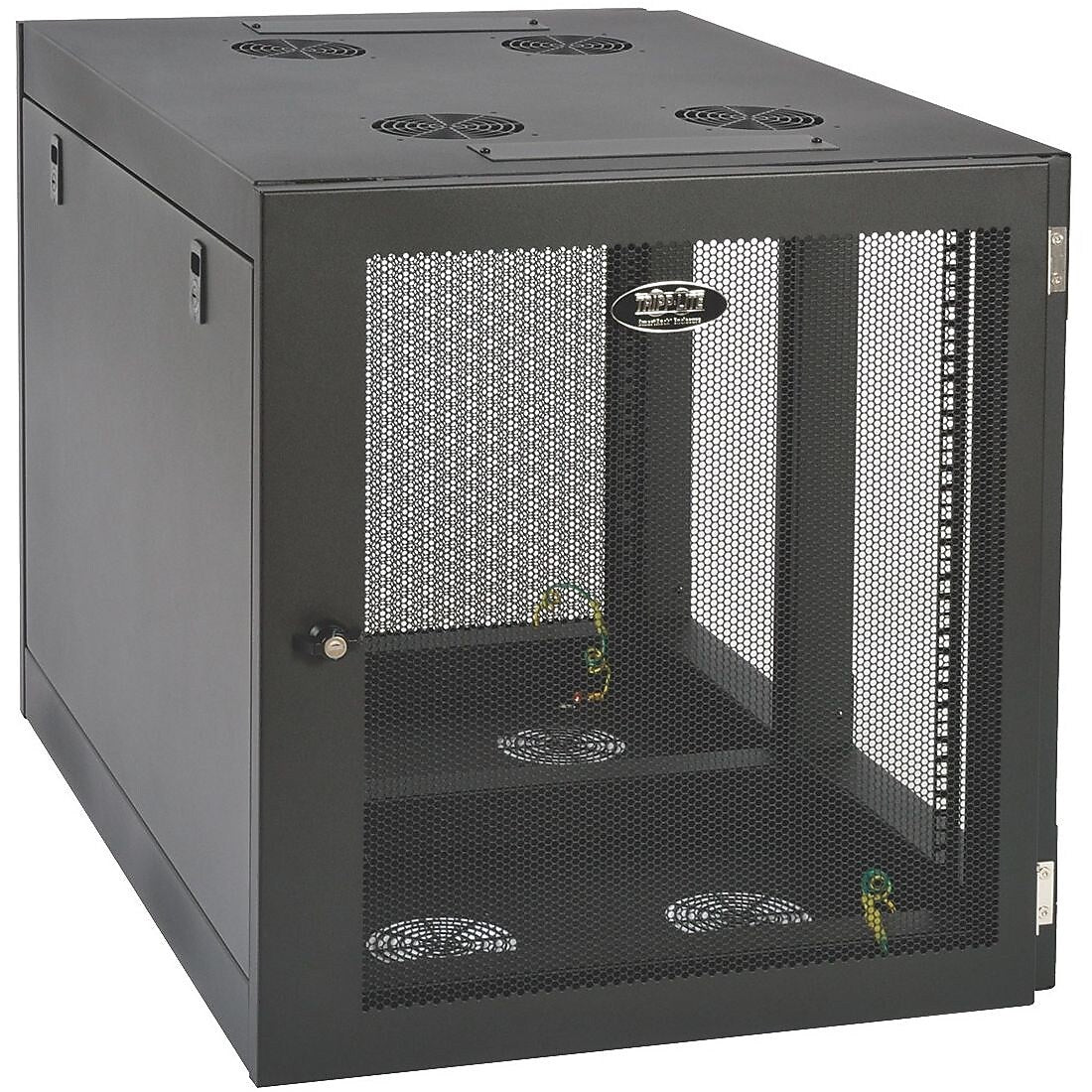 Tripp Lite Heavy Duty SmartRack 12U Wall Mount Server Cabinet Enclosure (SRW12UHD)