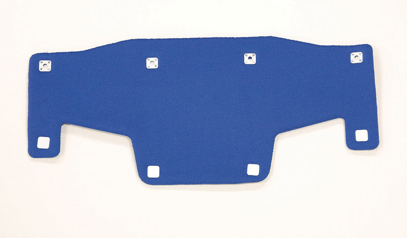 Bullard Brow Pad for Hard Hat Suspension, Polartec, Blue (216-RBPCOOL)