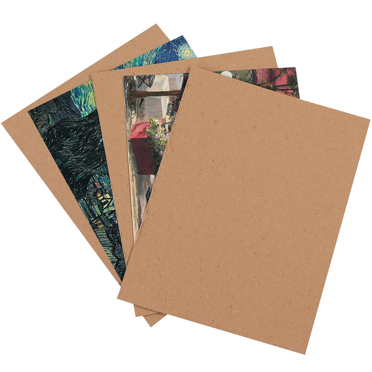 12" x 24" Chipboard Pads, Single Wall, 460/Carton (CP1224)