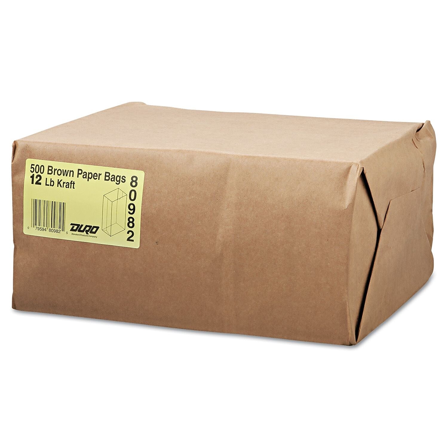 S & G PACKAGING General Paper Bag, Brown