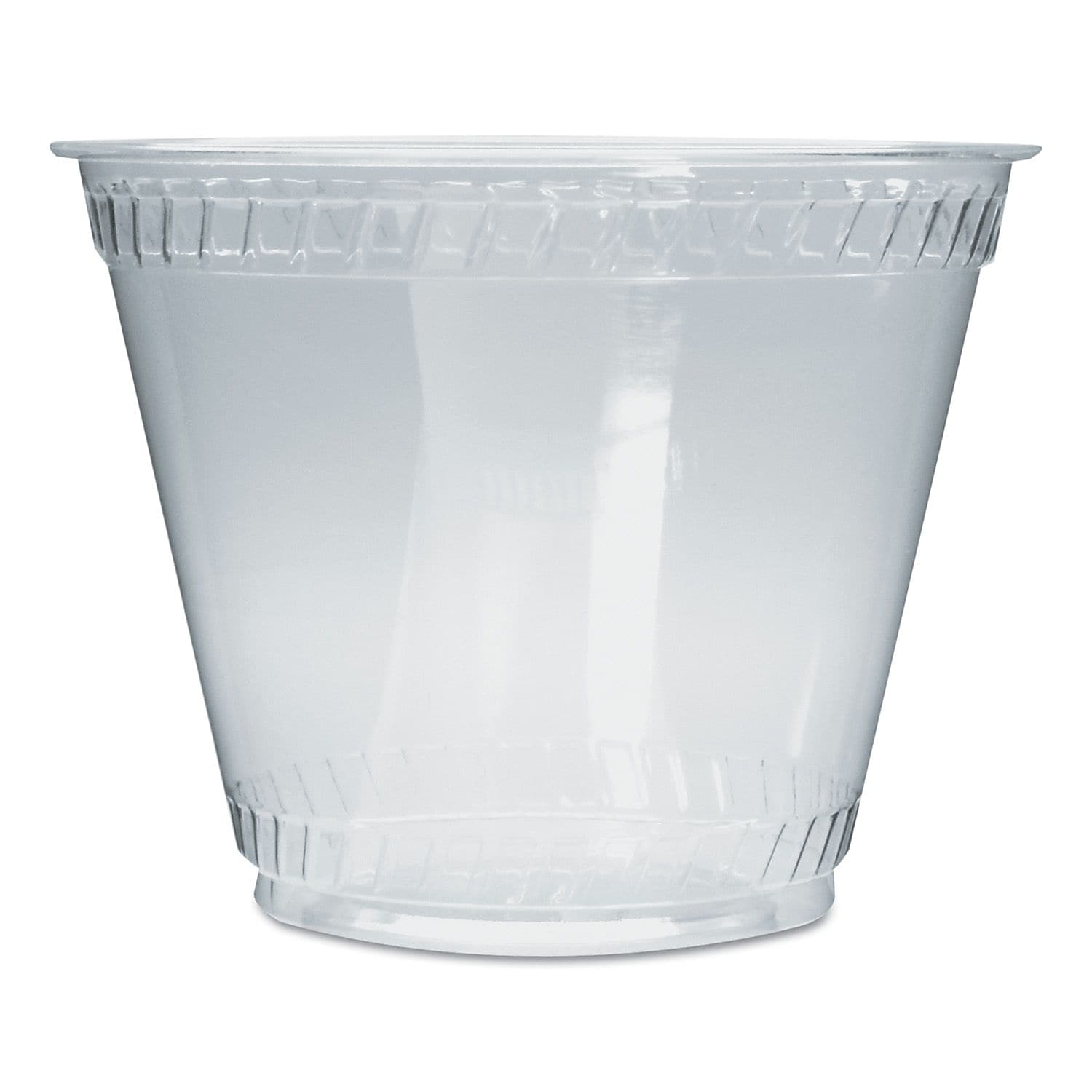 Fabri-Kal Greenware Cold Drink Cups, Old Fashioned, 9 Oz, Clear