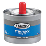 CANDLE CORP OF AMERICA Stem Wick Chafing Fuel, 24/Pack (STE10102)