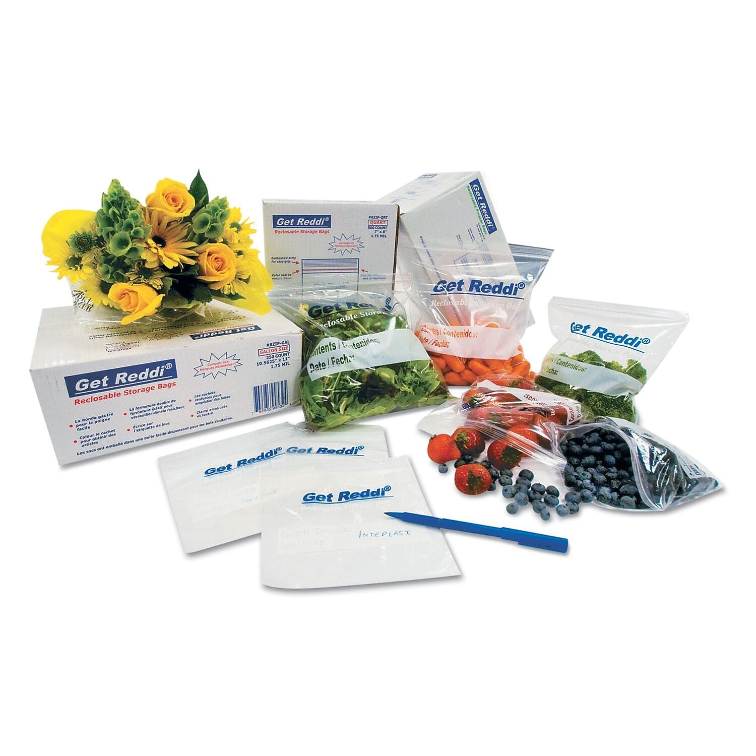 INTEGRATED BAGGING SYST Bags-Plastic Food 1.2 mil gauge