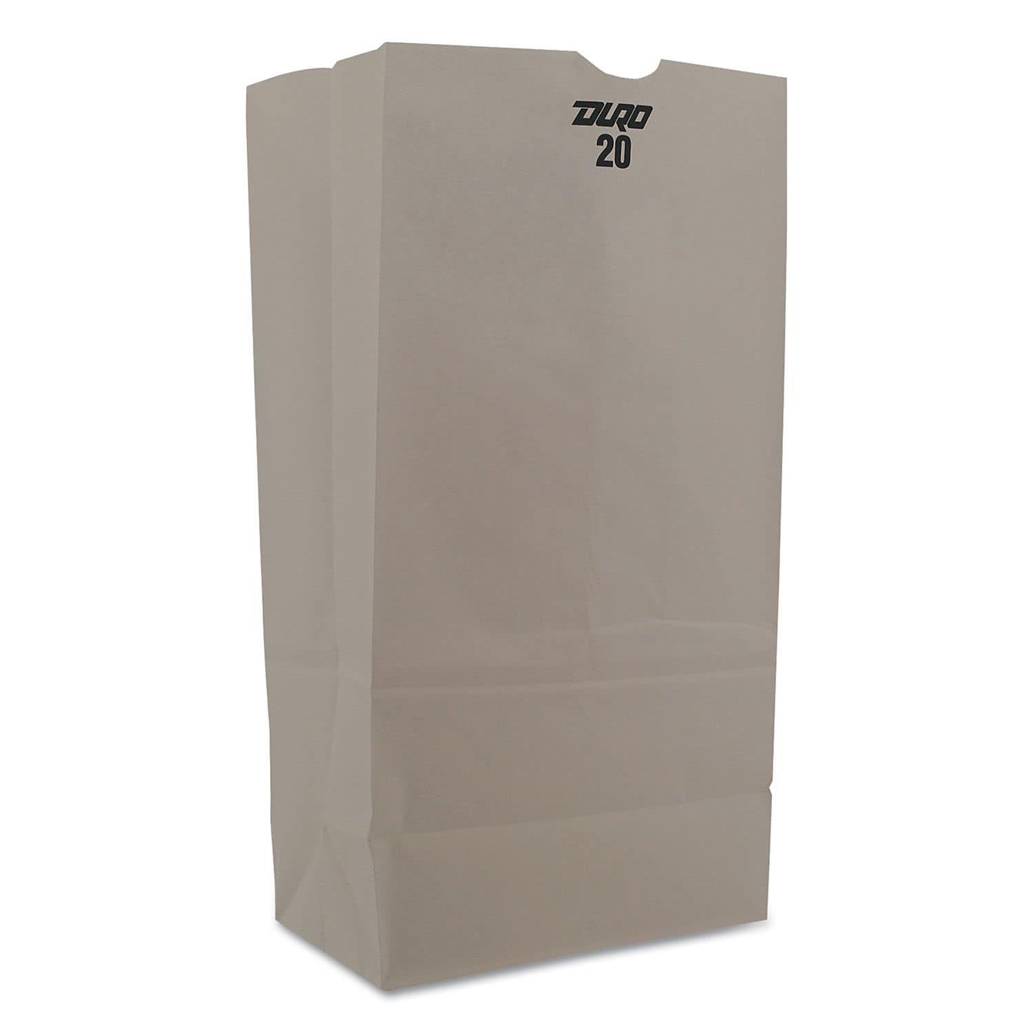 S & G PACKAGING White Paper Bag, 500/Pack