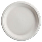 Chinet® Paperpro Naturals Fiber Dinnerware, Plate, 10 1/2" Round Natural 125/Pack, 4 Packs/CT