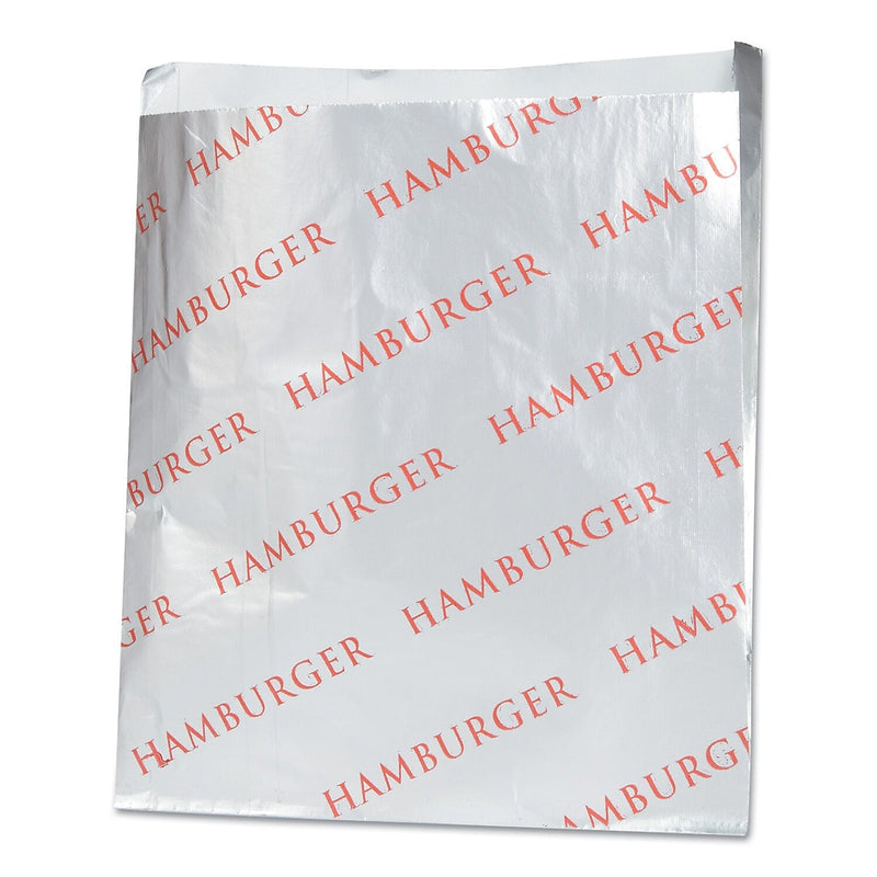 BAGCRAFT Hamburger Printed Foil Paper Bag