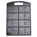 Household Essentials Fibertech Shirt Folding Board, 12.2"W x 8.4"H (195)