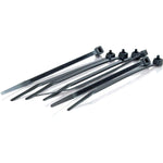 C2G 4in Cable Ties - Black - 100pk