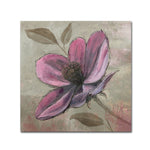 Trademark Fine Art WAP0107-C1414GG "Plum Floral III" by Emily Adams 14" x 14" Frameless Art