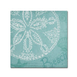 Trademark Fine Art WAP0098-C2424GG "Aqua Treasure II" by Daphne Brissonnet 24" x 24" Frameless Art