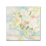 Trademark Fine Art SG5712-C1818GG "Early June Bouquet" by Sheila Golden 18" x 18" Frameless Art