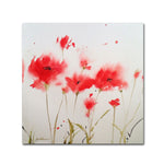 Trademark Fine Art SG5707-C3535GG "A Poppy Moment" by Sheila Golden 35" x 35" Frameless Art