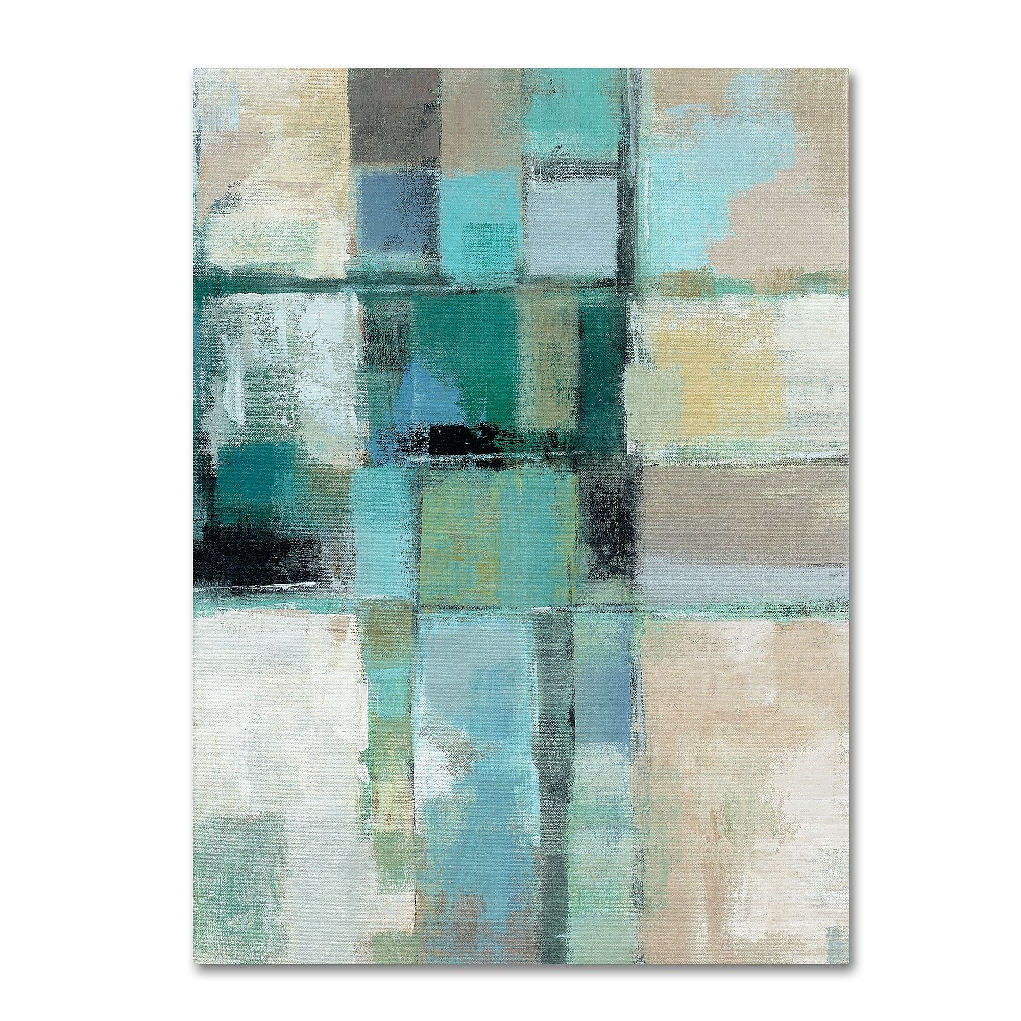 Trademark Fine Art WAP0131-C1419GG "Island Hues Crop II" by Silvia Vassileva 19" x 14" Frameless Art
