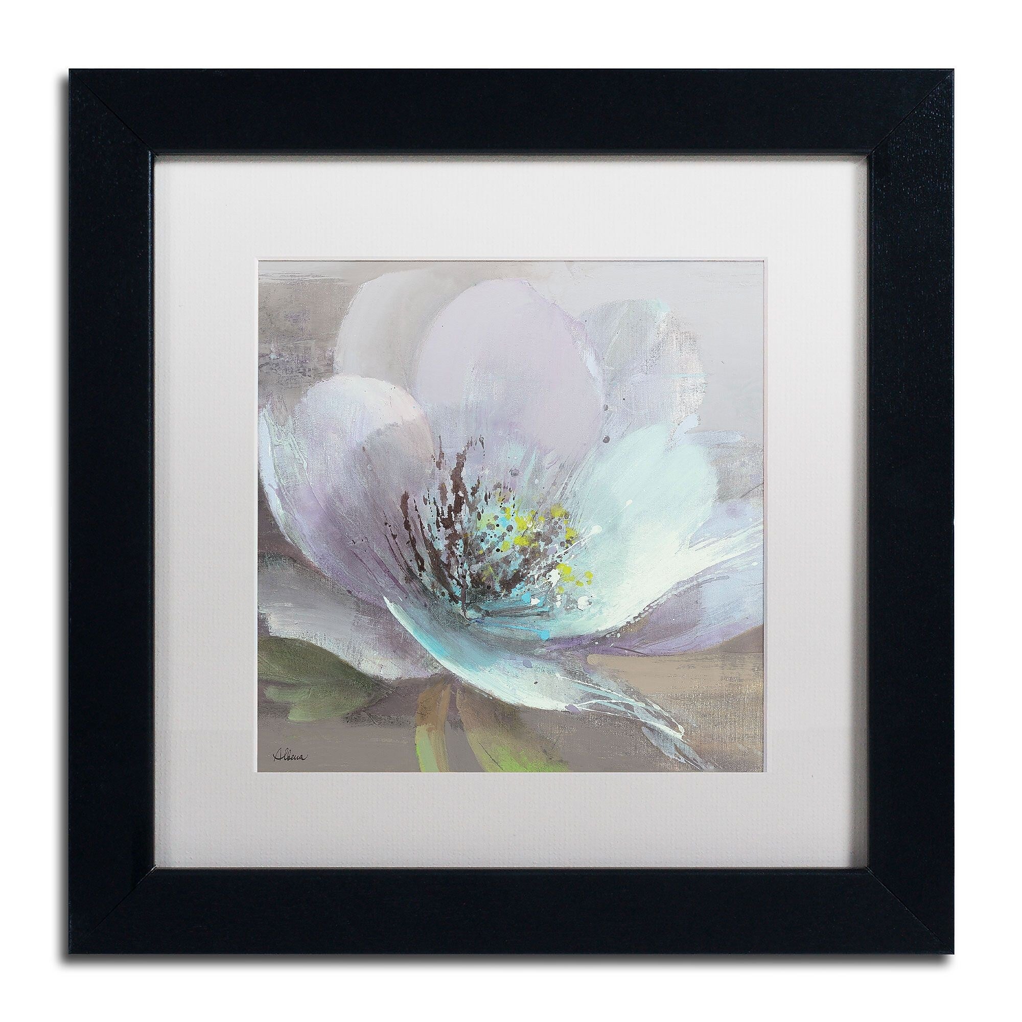 Trademark Fine Art WAP0089-B1111MF "Jump III" by Albena Hristova 11" x 11" Framed Art, White Matted