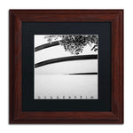 Trademark Fine Art NP0003-W1111BMF "Guggenheim" by Nina Papiorek 11" x 11" Framed Art, Black Matted