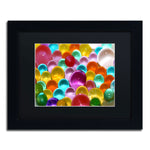 Trademark Fine Art Festival of Colours by Beata Czyzowska Young 11x14 FRM Art, BLK MTD
