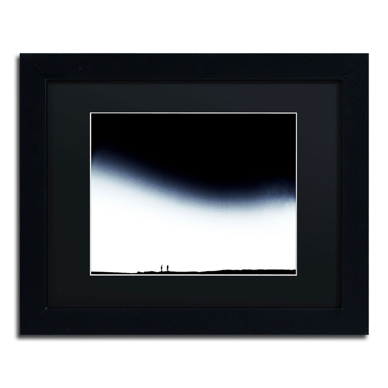 Trademark Fine Art BC0151-B1114BMF The Story of Us by Beata Czyzowska Young 11x14 FRM Art, BLK MTD