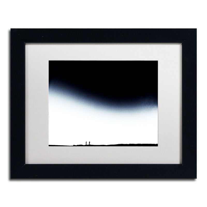 Trademark Fine Art BC0151-B1114MF The Story of Us by Beata Czyzowska Young 11x14 FRM Art, WHT MTD