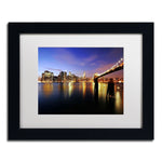 Trademark Fine Art MZ045-B1114MF "That's the Way it is" by CATeyes 11" x 14" Framed Art, WHT MTD