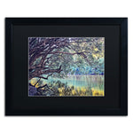 Trademark Fine Art BC0115-B1620BMF A Place to Dream by Beata Czyzowska Young 16x20 FRM Art, BLK MTD