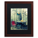 Trademark Fine Art BC0123-W1620BMF From the Past by Beata Czyzowska Young 20x16 FRM Art, BLK MTD
