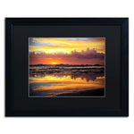 Trademark Fine Art BC0132-B1620BMF Morning Secrets by Beata Czyzowska Young 16x20 FRM Art, BLK MTD