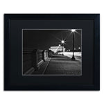 Trademark Fine Art GO011-B1620BMF Lincoln Memorial Bridge by Gregory O'Hanlon 16x20 FRM Art, BLK MTD
