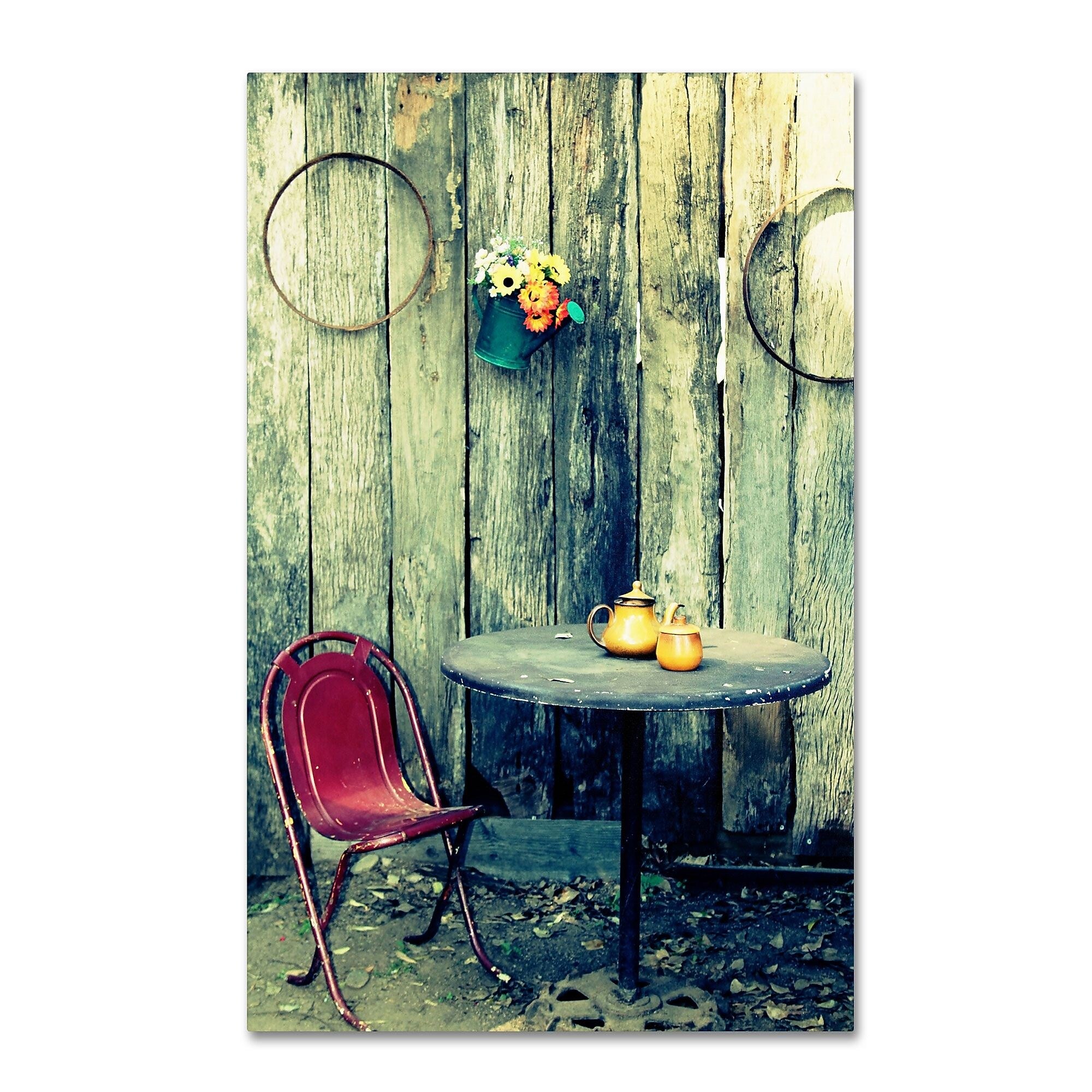 Trademark Fine Art BC0123-C3047GG "From the Past" by Beata Czyzowska Young 47" x 30" Frameless Art