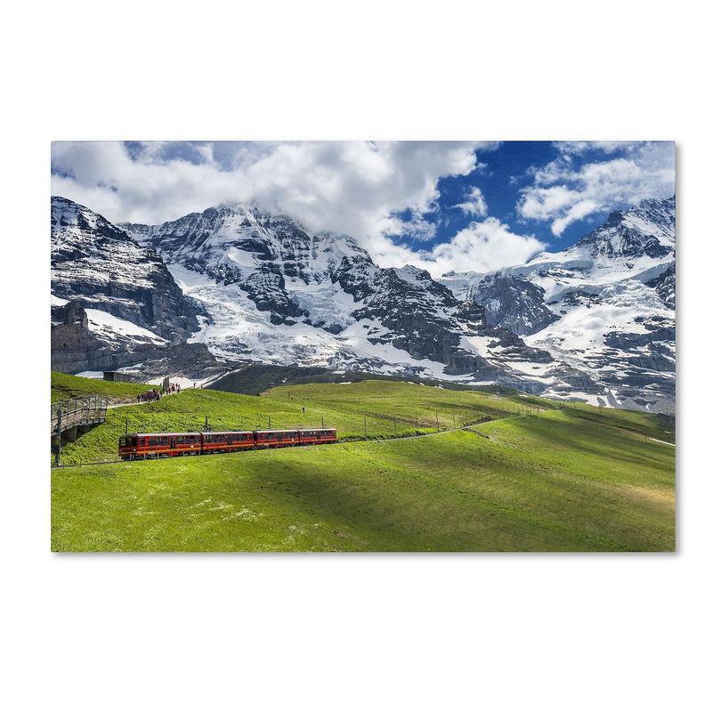 Trademark Fine Art PSL0297-C3047GG Beautiful Switzerland by Philippe Sainte-Laudy 30x47 FRMLS Art
