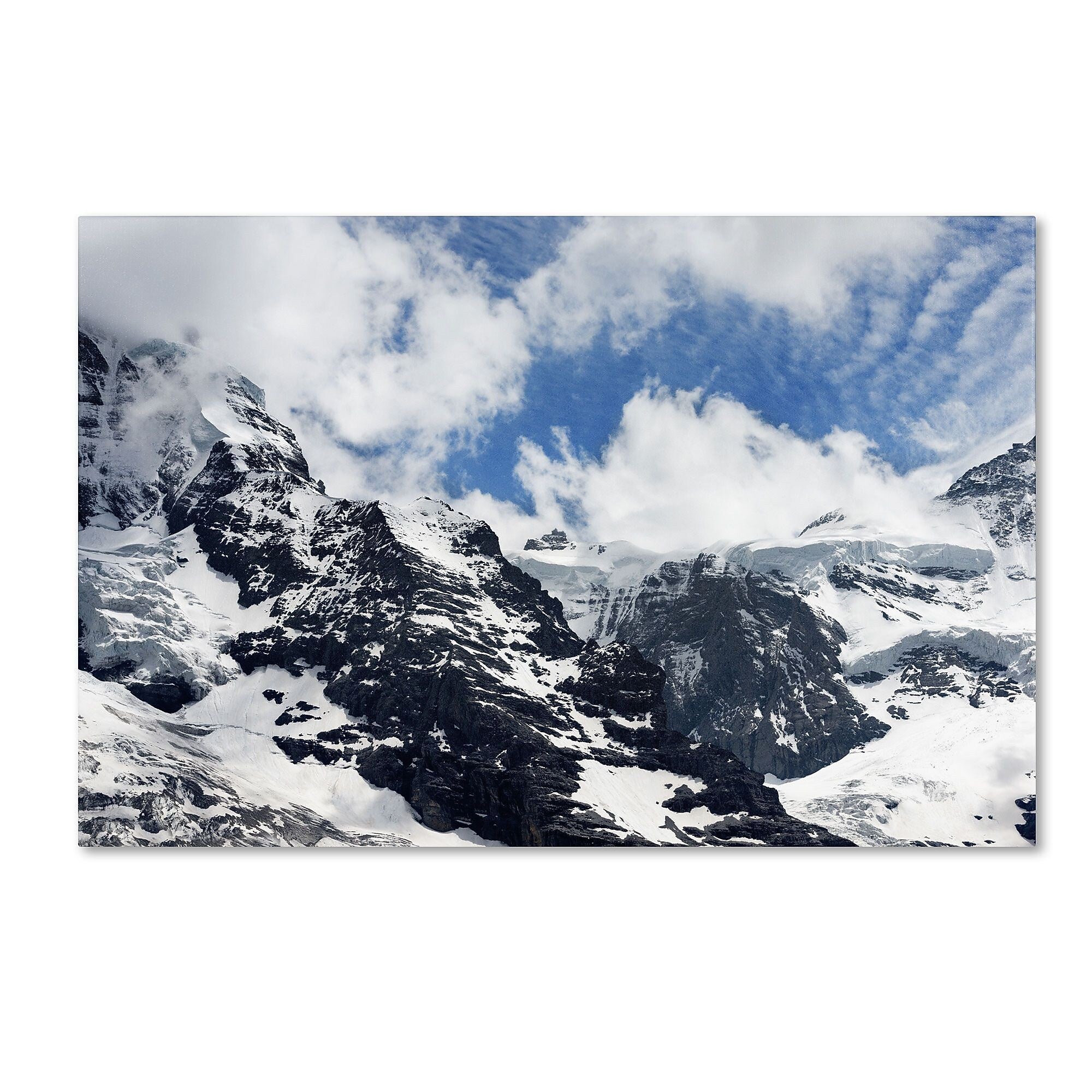 Trademark Fine Art PSL0311-C3047GG Jungfraujoch Switzerland by Philippe Sainte-Laudy 30x47 FRMLS Art