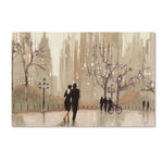 Trademark Fine Art WAP0111-C3047GG "An Evening Out Neutral" by Julia Purinton 30" x 47" FRMLS Art