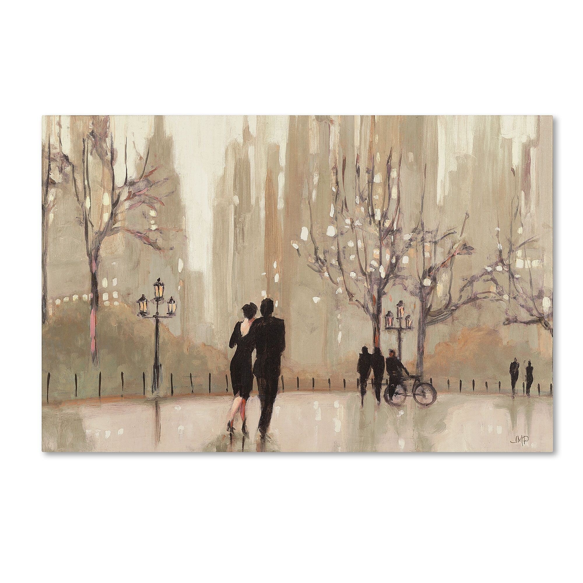 Trademark Fine Art WAP0111-C3047GG "An Evening Out Neutral" by Julia Purinton 30" x 47" FRMLS Art