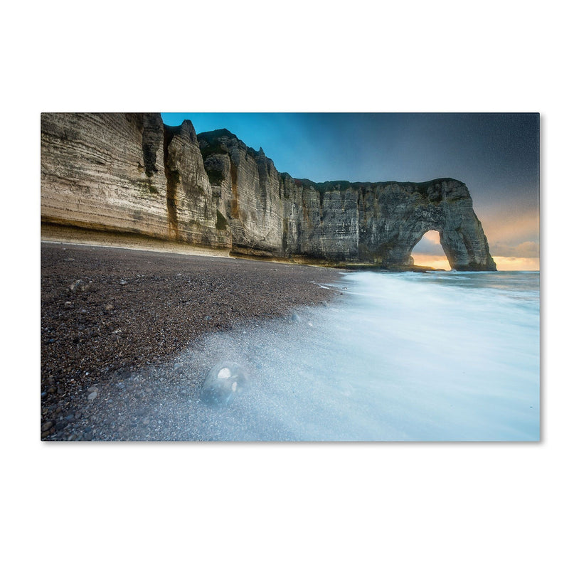 Trademark Fine Art RV0019-C2232GG "Gate to the Ocean" by Mathieu Rivrin 22" x 32" Frameless Art