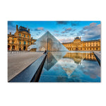 Trademark Fine Art RV0023-C2232GG "Symetrie du Louvre" by Mathieu Rivrin 22" x 32" Frameless Art