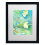 Trademark Fine Art SG5709-B1620MF "Sweet Memory" by Sheila Golden 20" x 16" Framed Art, White Matted
