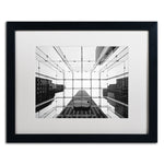 Trademark Fine Art NP0010-B1620MF "Big Apple I" by Nina Papiorek 16" x 20" Framed Art, White Matted