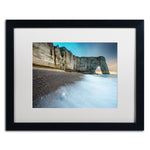 Trademark Fine Art RV0019-B1620MF "Gate to the Ocean" by Mathieu Rivrin 16" x 20" FRM Art, WHT MTD