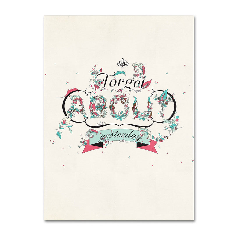 Trademark Fine Art ALI0601-C1824GG "A New Day" by Kavan & Co 24" x 18" Frameless Art