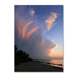 Trademark Fine Art KS0150-C1824GG Developing Sunset Storm" by Kurt Shaffer 18" x 24" Frameless Art