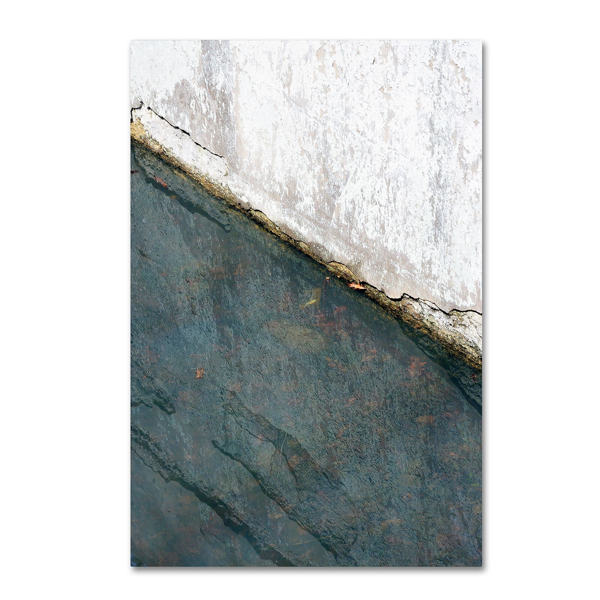 Trademark Fine Art KS0183-C1624GG "Lock Abstract" by Kurt Shaffer 24" x 16" Frameless Art